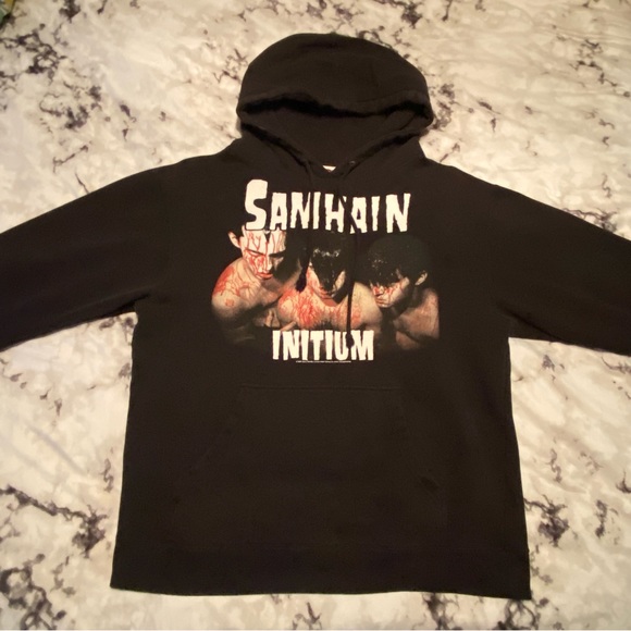 SOLD 🚫 Danzig Samhain Initium 2006 Black Dream Hoodie - Picture 2 of 7